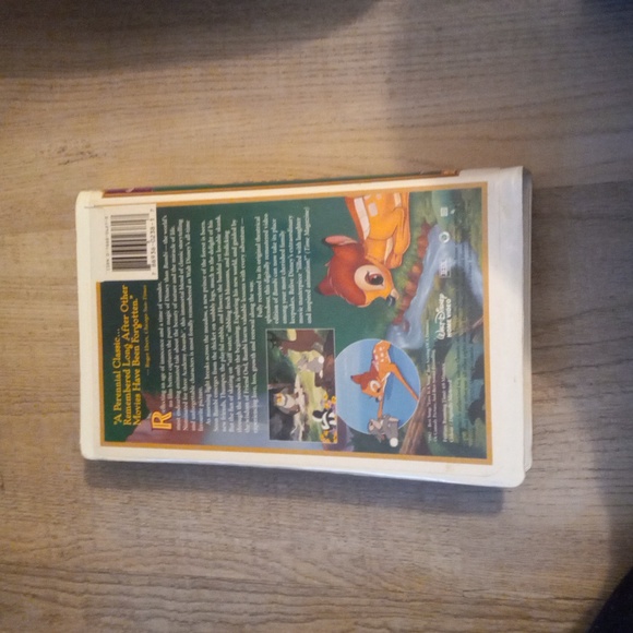 QUICK SALE Disney VHS Bambi - Picture 3 of 3